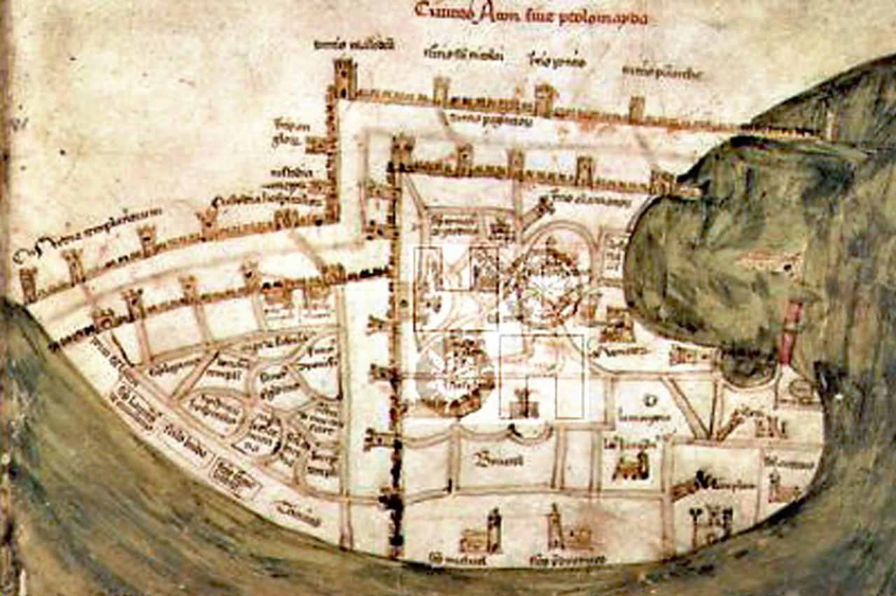 Plan Akre autora Pietra Vesconta nastao oko 1320. godine